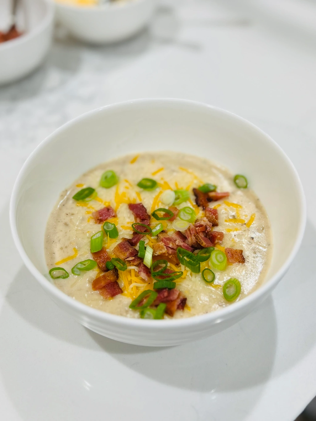 Slow Cooked Loaded Baked Potato Soup